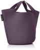Free Hat Recycled Yarn Knitted Basket Tote Bag Baby Lou 0255 Violet [Rootote] Lightweight, Standing, Shape, Po-No