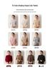 Women's Korean Style Cashmere Sweater: Half-High Collar, Solid Color, Short Raglan Sleeve, Perfect for Autumn and Winter