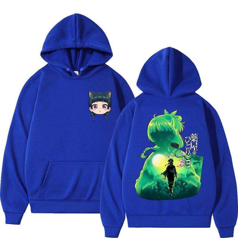 Japan Anime Maomao The Apothecary Diaries Hoodies Men Women Fashion Vintage Manga Long Sleeve Autumn Winter Oversized Pullover