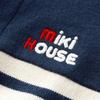 MIKI HOUSE Baby Coverall Romper for Boys and Size Navy Girls, 80cm, Blue, 43-1201-384