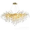 Modern Luxury Crystal Branch Chandelier for Bedroom & Living Room