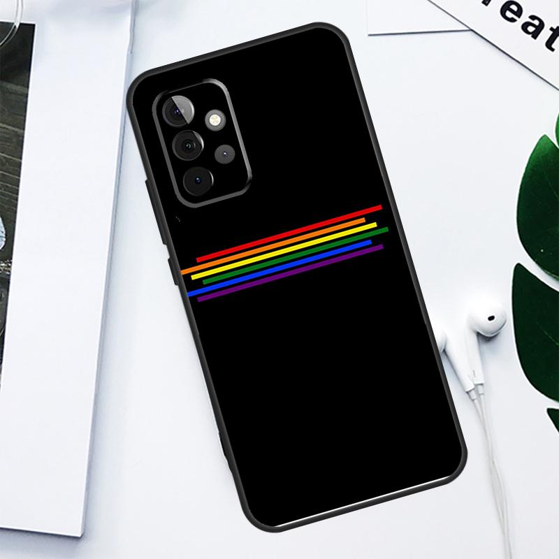 

Gay Lesbian LGBT Rainbow Pride ART For Samsung Galaxy A13 A53 A33 A54 A34 A14 A55 A35 A15 A05 A06 A16 A22 A32 A52 Phone Case Samsung A14
