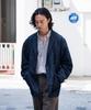 Seoseutein Supply Jacket Cotton Linen Denim Indigo One Wash