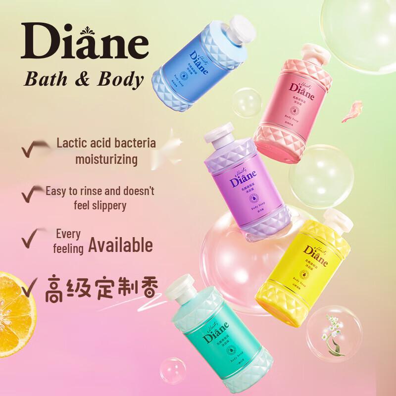 Diane Lactic Acid Bacteria Moisturizing Shower Gel