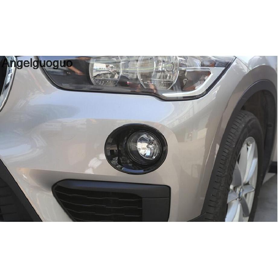 Angelguoguo Car Front Fog Light Lamp Cover Trim For BMW X1 F48 2016