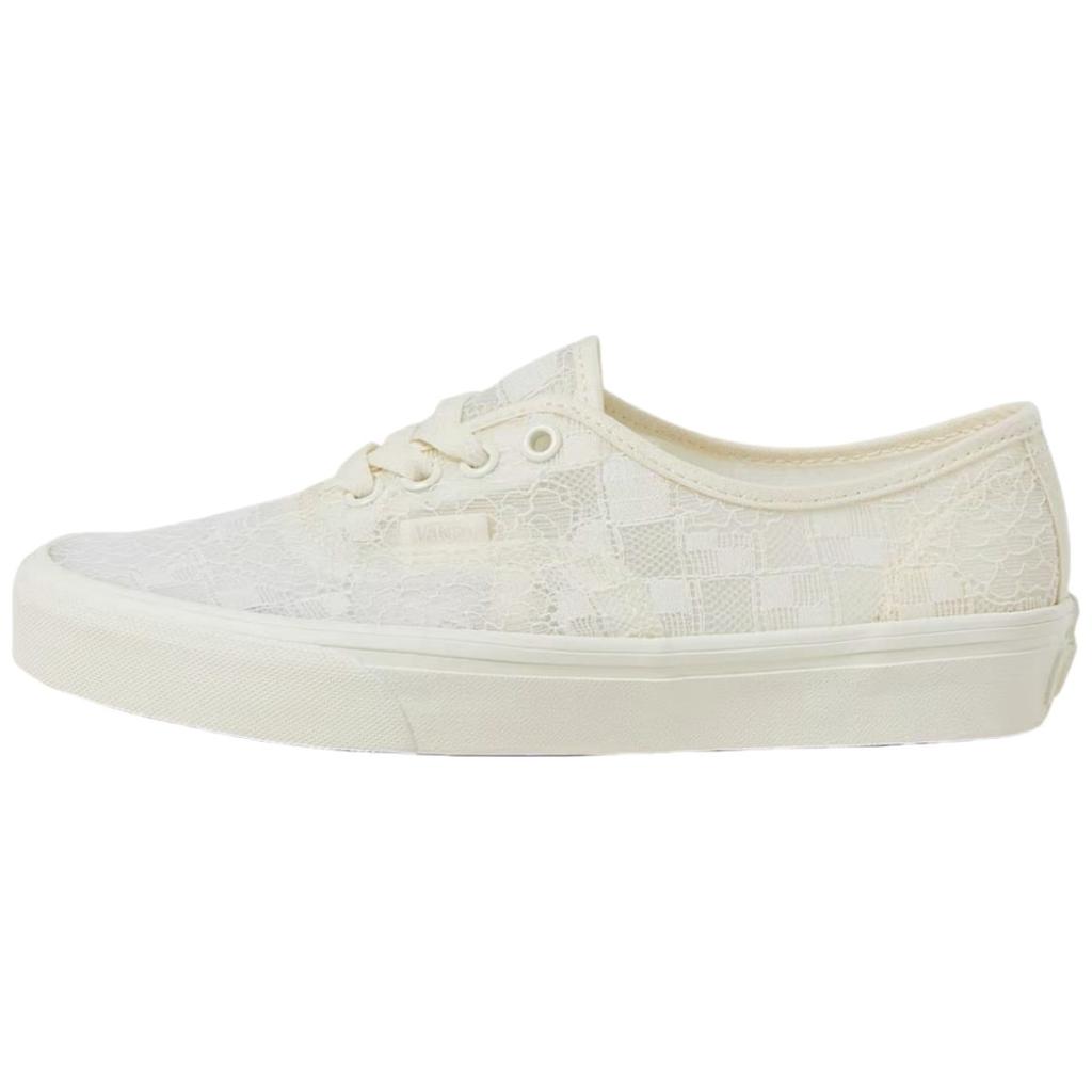 Vans Authentic Abrasion Resistant Low top Skateboard Shoes Unisex White VN000D8BCCZ
