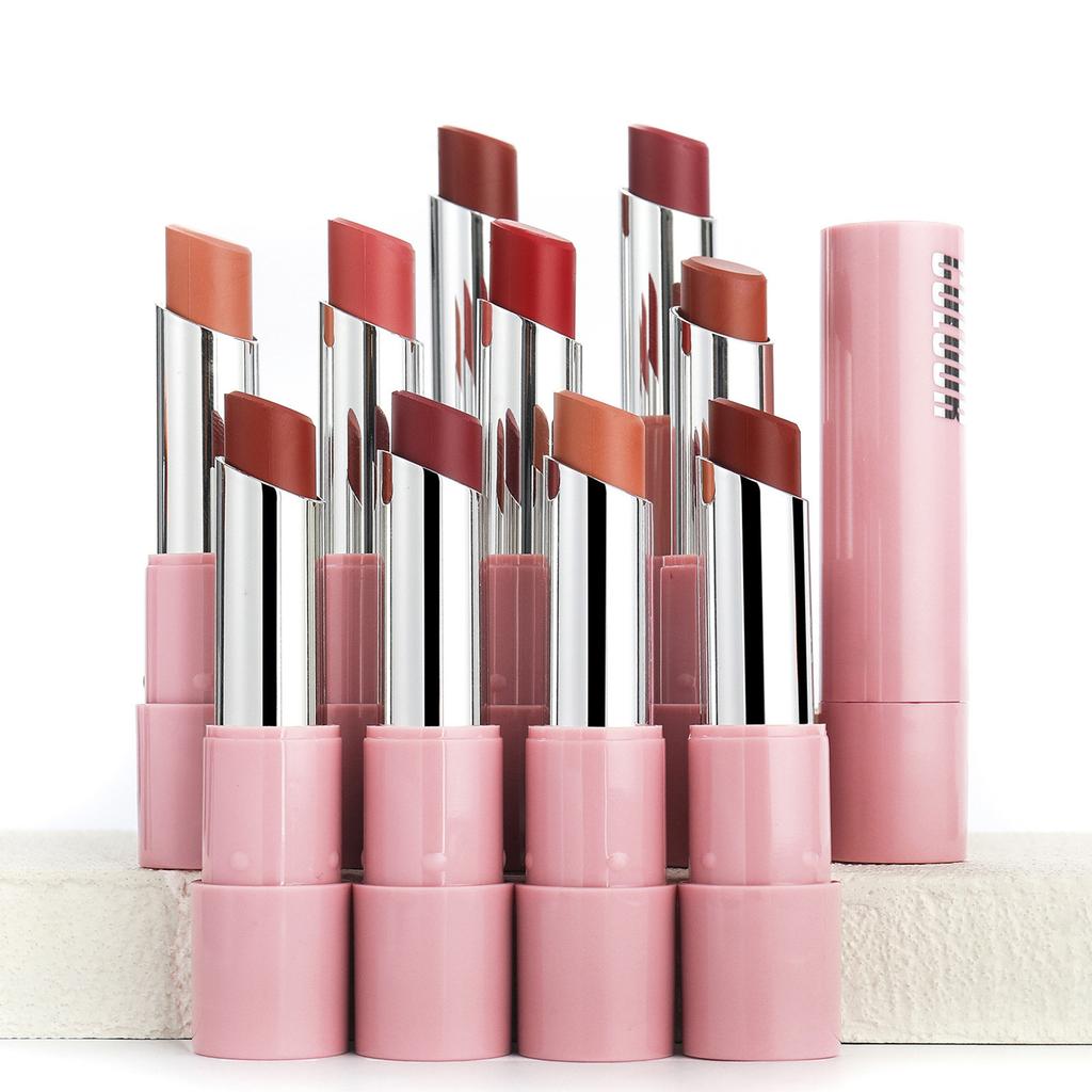 Lip Liner And Lipstick Set, 2-in-1 Waterproof Lip Liner And Long-lasting Lipstick Set