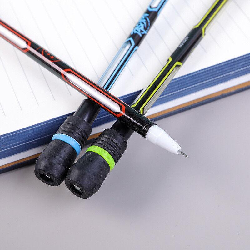 Novelty Rotating Gaming Pen Spinning Pen Random Flash Rotating Gaming Gel Pens Student Intelligence Release Pressure Gift 1pc