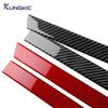 Car Driver Headlight Switch Trim Real Soft Carbon Fiber Sticker For Vauxhall Opel Astra H MK5 2004 2005 2006 2007 2008 2009 2010