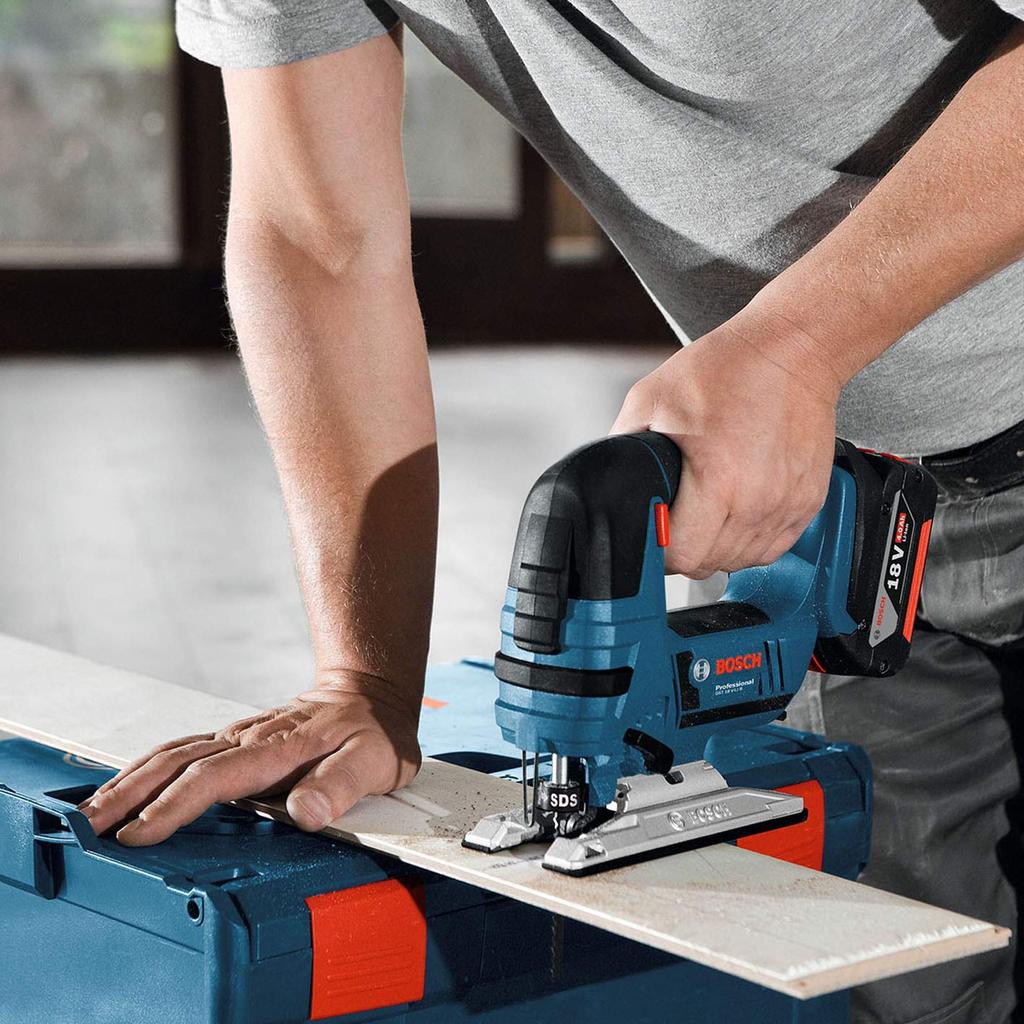Bosch Professional 18V Cordless Jigsaw Carrying Case Charger Sold (Body Only, Included, Separately) GST18V-LIBH