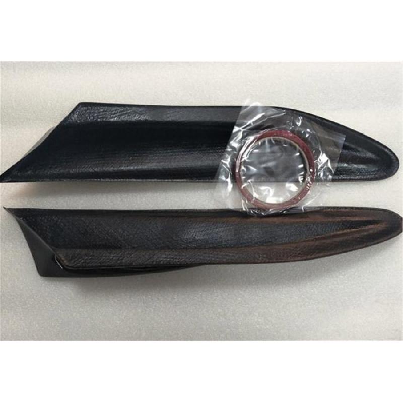 Real Carbon Fiber Side Fender Vent 3D Stickers Grille For Subaru BRZ Toyota 86