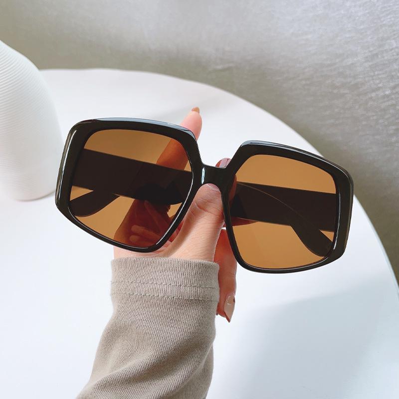 JYL TS Plain Frame Sunglasses Women UV Protection Fashion 97121 A-9836 аквамарин