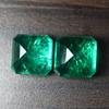 Emerald Cut Natural Emerald Green 19.67 Ct CERTIFIED Loose Gemstone S-1564