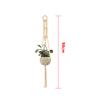 Hanging Plant Handmade Macrame Plant Hanger Flower Pot Planter Hanger Wall Decor Courtyard Garden Hanging Planter Hanging Basket
