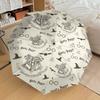 1PC Warner Harry Potter Hogwarts Umbrella-8-Rib Reinforced, Automatic Open, Lightweight & Durable-A73