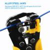 Crimper Cable Cutter Terminal Hand Tool Adjustable Automatic Wire Stripper Multifunctional striping Crimping Pliers