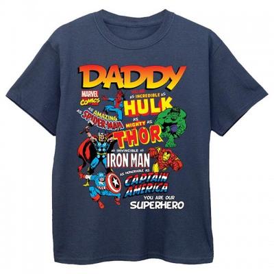 Boys Our Dad Superhero T-Shirt