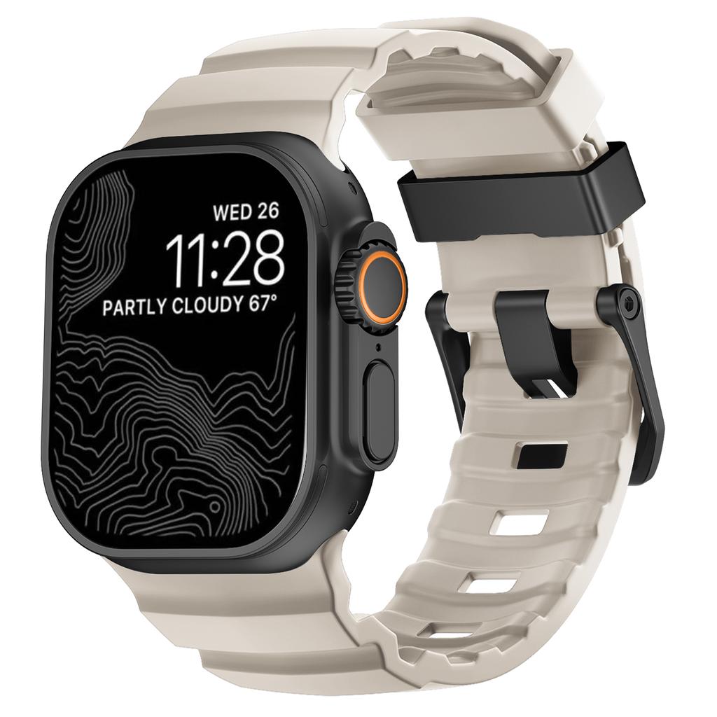 Trail Silicone Strap For Apple Watch Ultra 3 2 49mm Band 11 10 9 8 7 46mm 45mm High-end Bracelet Wristband iWatch 6 5 SE 3 44mm
