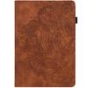 Amazon Kindle Paperwhite 5 (2021) Case, Imprinted Flower, Brown