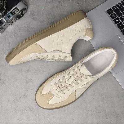 Scarpe Casual da Uomo di Marca di Lusso Moda Scarpe da Uomo in Vera Pelle Sneakers Fatte a Mano Uomo Tenis Masculino Scarpe da Ginnastica Versatili per il Tempo Libero e la Passeggiata