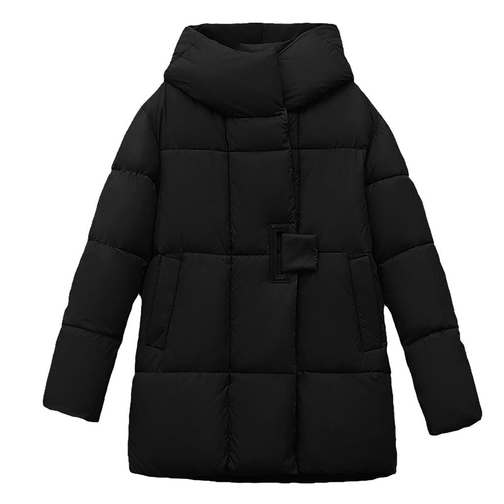 Women's Winter Coat Warm Jacket With Hooded Women Thicken Lightweight Coats Ladies Outerwear