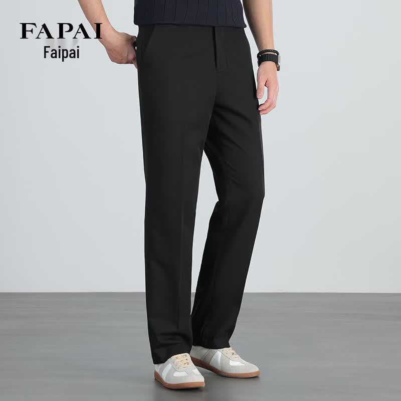FAPAI Men s Straight-Leg Cooling Casual Pants 35