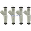 4Pcs 0280155822 13641707843 M62 Injector Fuel Injector Nozzle For BMW E39 540i E38 740i E53 X5 4.4L V8 Engine Valve Replacement