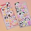 Cute 3D Stickers Panda Butt Stickers Decorations Animal Decals for Phone Case Scrapbooking Notebook Laptop Craft Kids Boys Girls