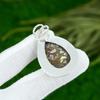 Copper Coconut Jasper Gemstone Daughter Wedding Birthday Pendant Sterling Silver