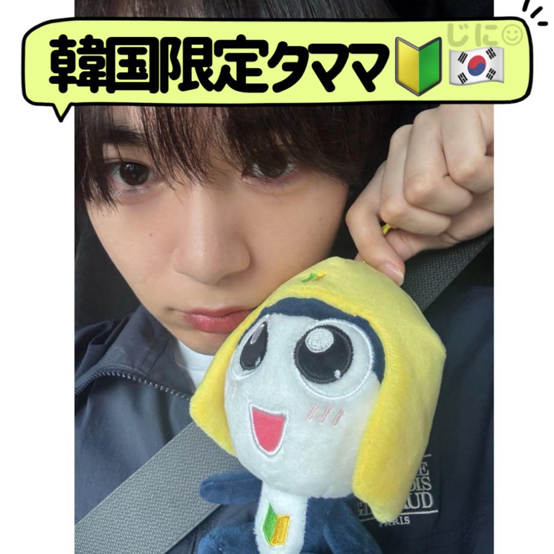 

[Б/У] Корейский лимитированный брелок-плюш Keroro Gunso Тамама Нанива Данши Рюсэй Ониси