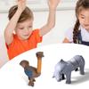 1/7ks/Sada Figurka pro úlevu od stresu Batolata Senzorická Teleskopická trubice Hračka Zvířecí tvary Roztažitelná Fidget hračka Vzdělávací dárek