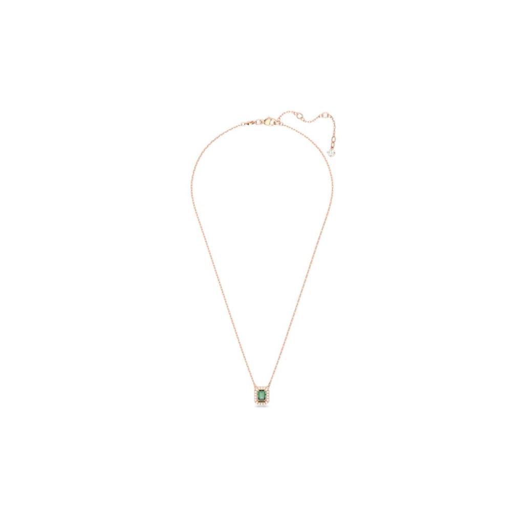 Swarovski Achtkantiger Schnitt Roségoldbeschichtete Halskette Damen Halskette 5650069