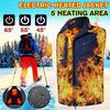 Outdoor Warm Clothing Heated For Riding Skiing Fishing Charging Via Heated Coat