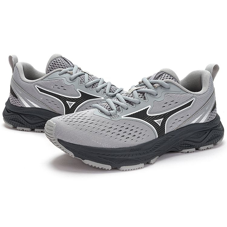 Mizuno Racer S Unisex Low-Top Casual Running Shoes Grey D1GH223607
