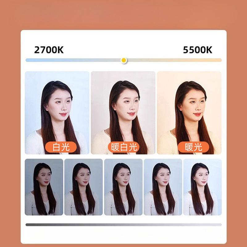 1Pc Mobile Phone Shooting Lighting Light Live Photography Special Filling Light LED Three-color Filling Light 11-inch Soft Panel Light