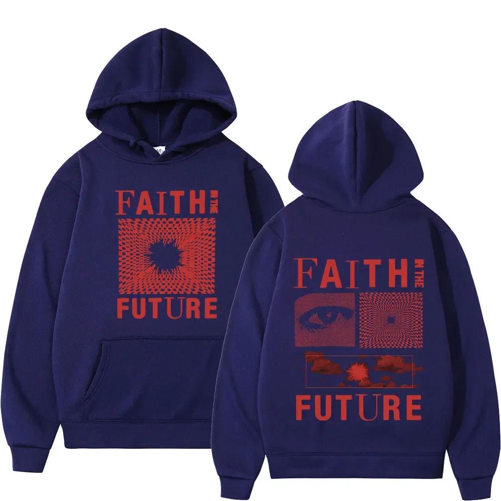 Faith in Future Journey Popular hooded sweatshirts for Men and Women Fashionable Casual Clothing Hip-hop Harajuku oversized