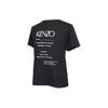 KENZO T-Shirts Men's Black Crew Neck Moderate Straight Fit F95-5TS018-4CB-99