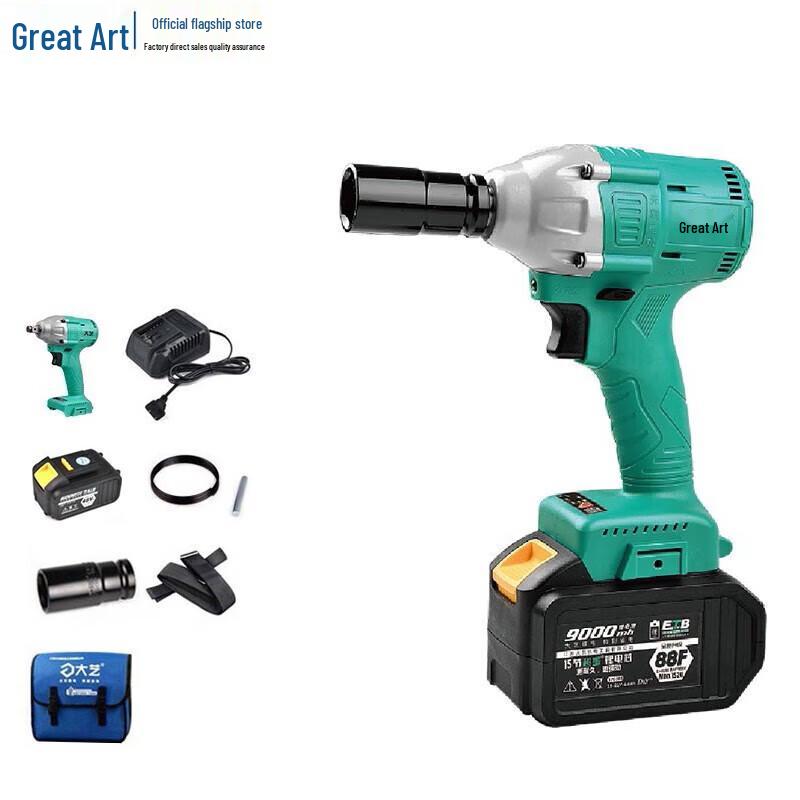 Avvitatore a impulsi senza fili brushless Dayi 310N.m Spina CN (adattatore incluso)