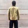 Retro Navy Deck Cotton Coat Thick Fleece Lined Mens Casual Winter Jacket Solid Color S-5XL