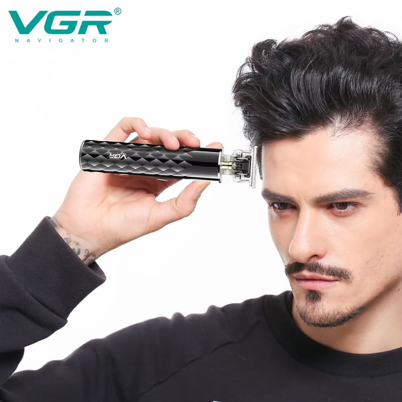 Men's Universal All-metal Oil-head Hair Clippers Stainless Steel Blade Full Body Washable Waterproof Rechargeable Electric Hair Clippers and Razors