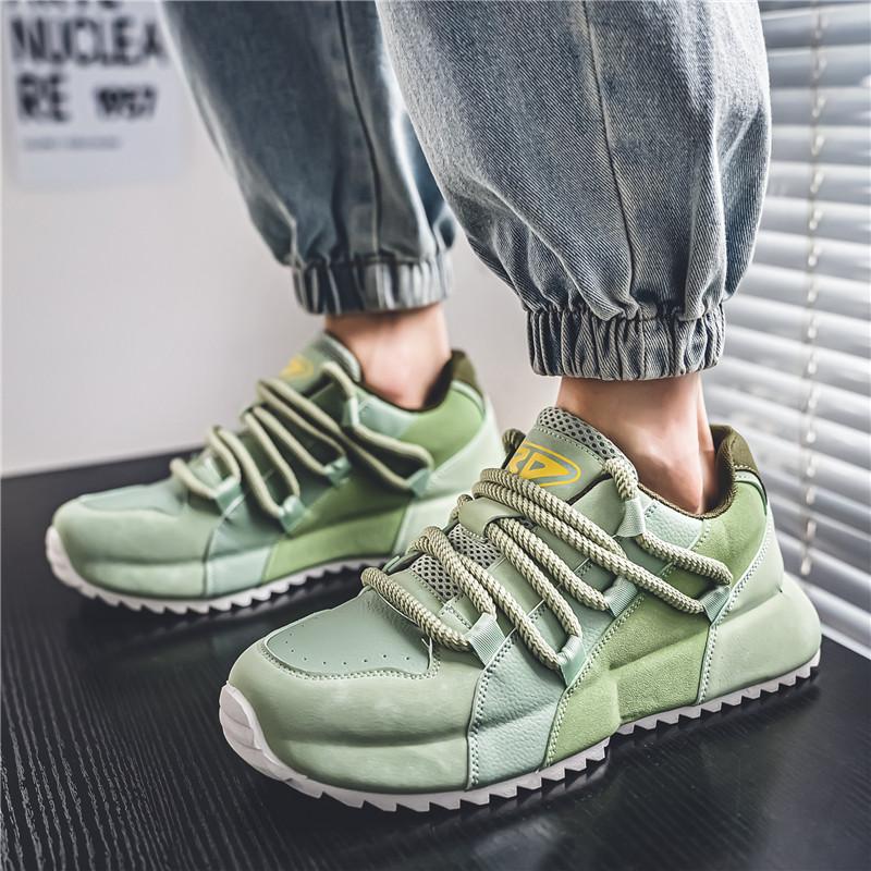 Street Style Men's Casual Sneakers Fashion Red Designer Shoes Men Comfortable Low-cut Platform Sneakers Man Zapatillas De Hombre