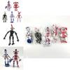 5pcs Fnaf Five Nights At Freddys Light Up Action Figures With Vibrant Colors And Unique Styles For Kids Collectors And Gifts