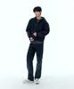 Plac Denim Zip-Up Hoodie Vintage Black