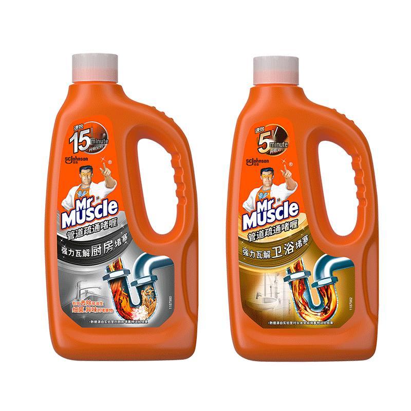 Mr Muscle Drain Clog Remover Gel