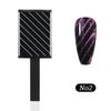 Nail Art Fancy Cat Eye Magnet Piece 3D Phantom Magnet Smalto per Unghie Colla Magnet Pattern Magnet Magic Magnet Nail Salon Special