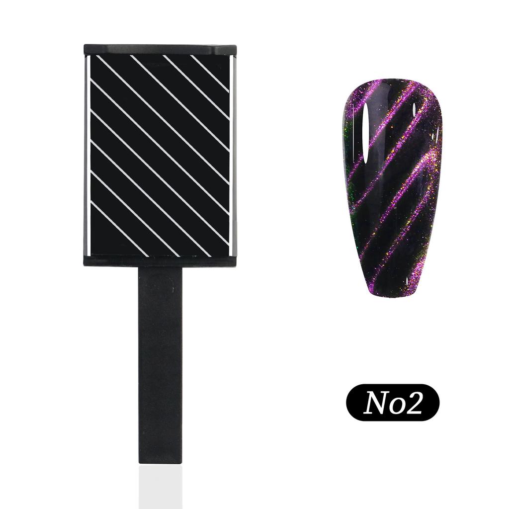 Nail Art Fancy Cat Eye Magnet Piece 3D Phantom Magnet Smalto per Unghie Colla Magnet Pattern Magnet Magic Magnet Nail Salon Special