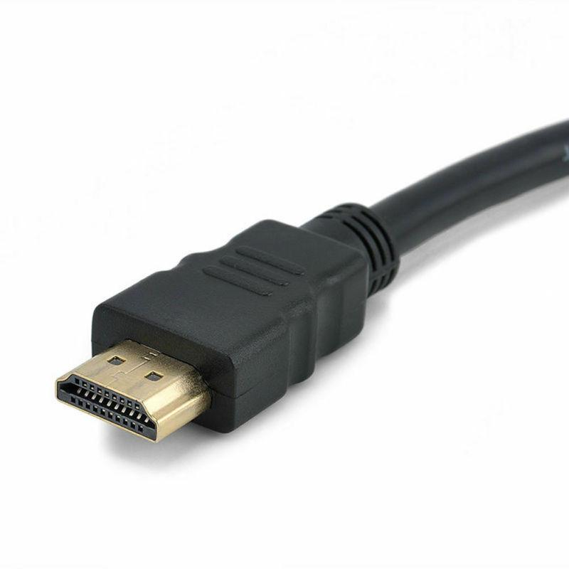 Konwerter HDMI 1080P Męski na żeński Adapter konwertera HDTV 1 Wyjście 2 Wyjście