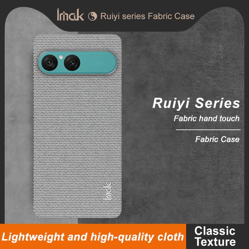For Sony Xperia 10 VII Phone Case IMAK Ruiyi Series Fabric Case