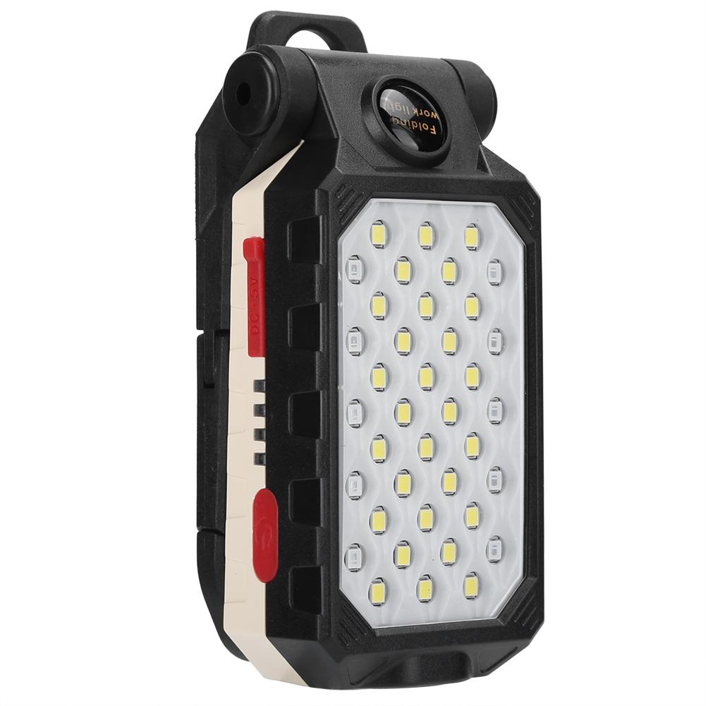 Portable LED Work Light USB Rechargeable Folding Working Lamp Flashlight with Magnet for Car Repairing