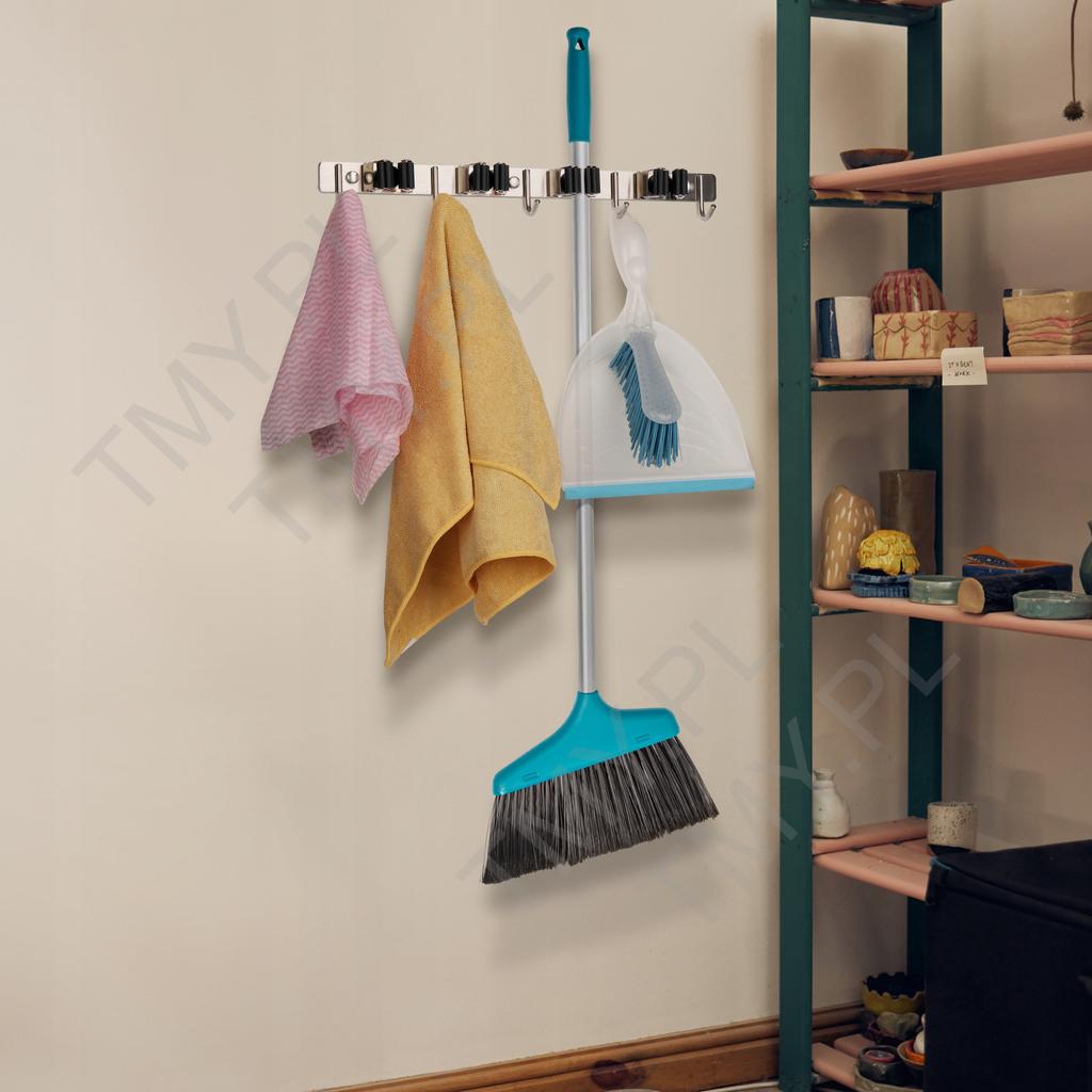 Holder for Brooms, Rakes, Mops and Tools